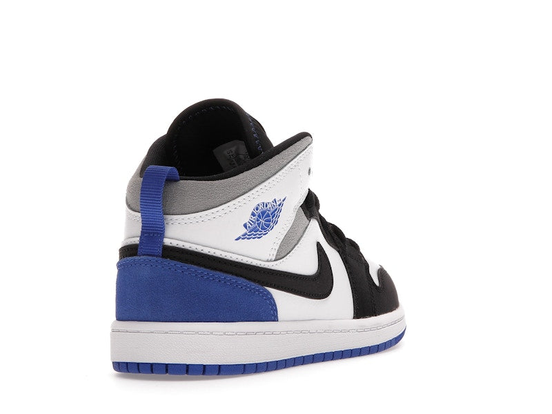 Jordan 1 Mid SE White Black Royal (PS)
