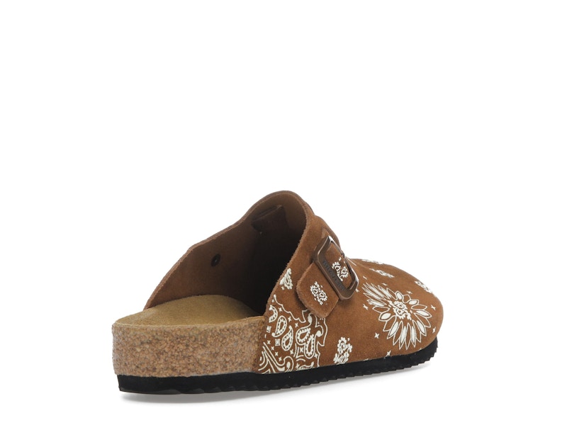 Bravest Studios Suede Paisley Clogs Hazel