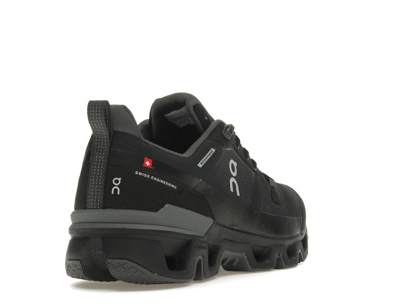 On Running Cloudwander Waterproof Black Eclipse