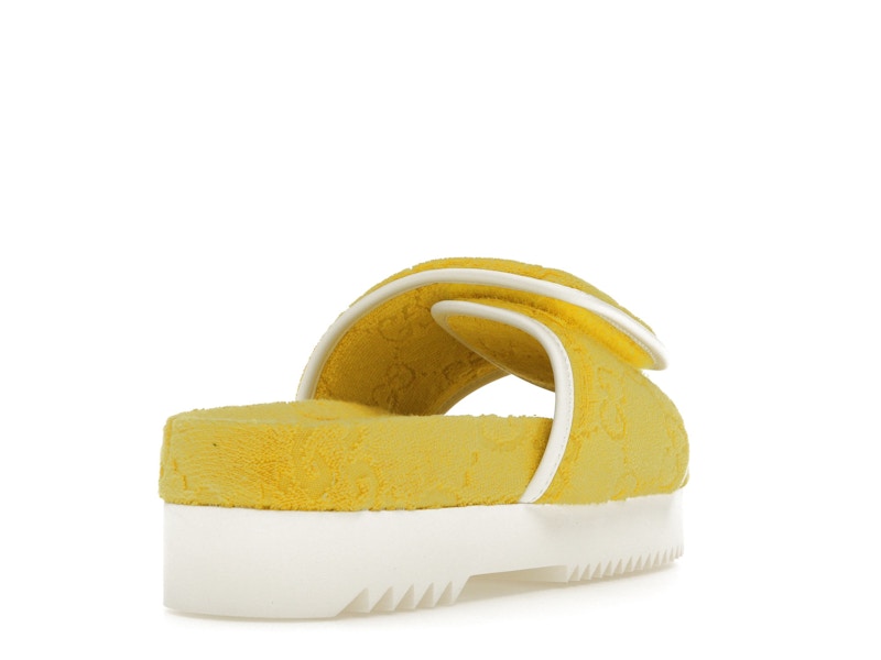 adidas x Gucci GG Platform Sandal Yellow (Women's)