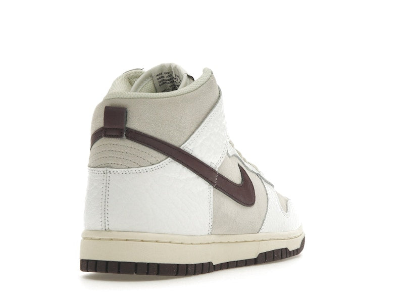 Nike Dunk High Light Orewood Brown Burgundy Crush (Women's)