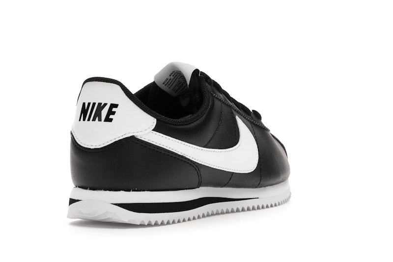 Nike Cortez Basic Leather Black White (GS)