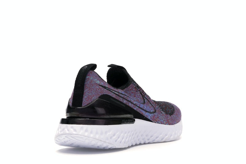 Nike Epic Phantom React Flyknit Black University Red Hyper Jade (Women's)