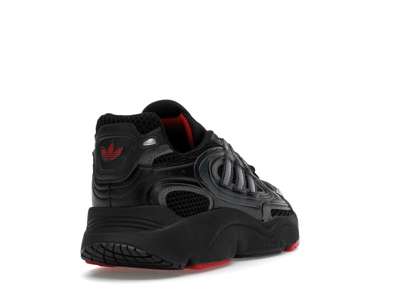 adidas Ozmillen Core Black Grey Better Scarlet
