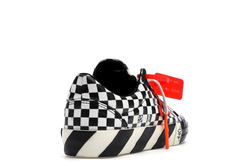 OFF-WHITE Vulc Low Checkered Black White