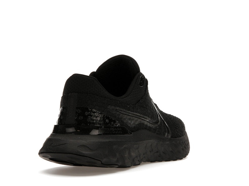 Nike React Infinity Run Flyknit 3 Triple Black