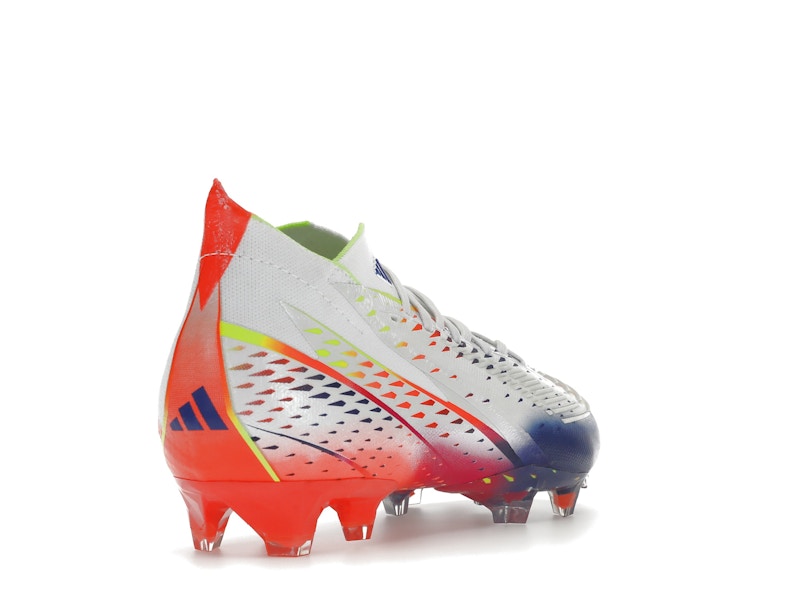 adidas Predator Edge.1 FG White Solar Yellow Power Blue