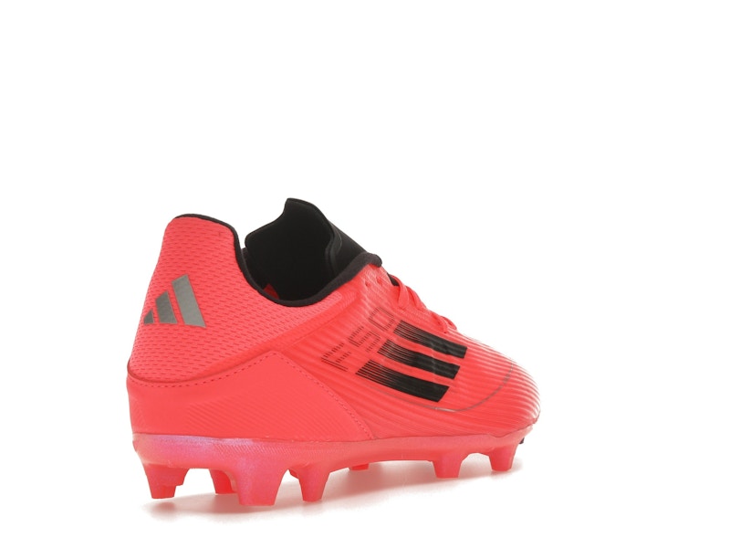 adidas F50 League Firm/Multi-Ground Turbo Aurora Black Platinum Metallic