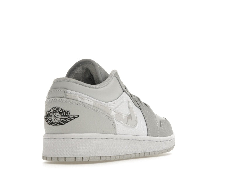 Jordan 1 Low White Camo (GS)
