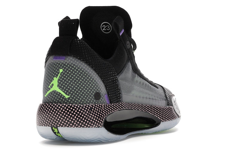 Jordan XXXIV Low Black Vapor Green Bleached Coral