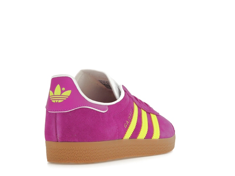adidas Gazelle Purple Burst Solar Yellow (Women's)