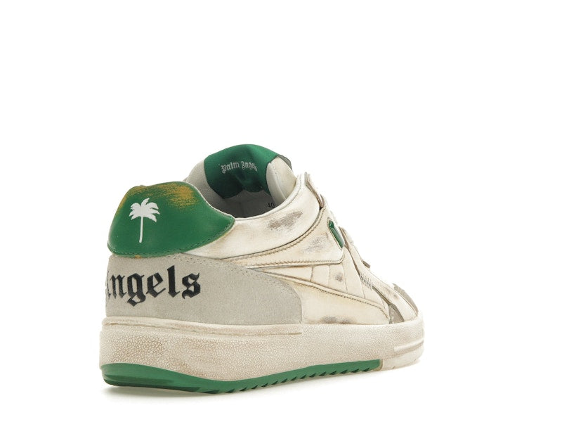 Palm Angels Palm University Vintage Sneaker White Green