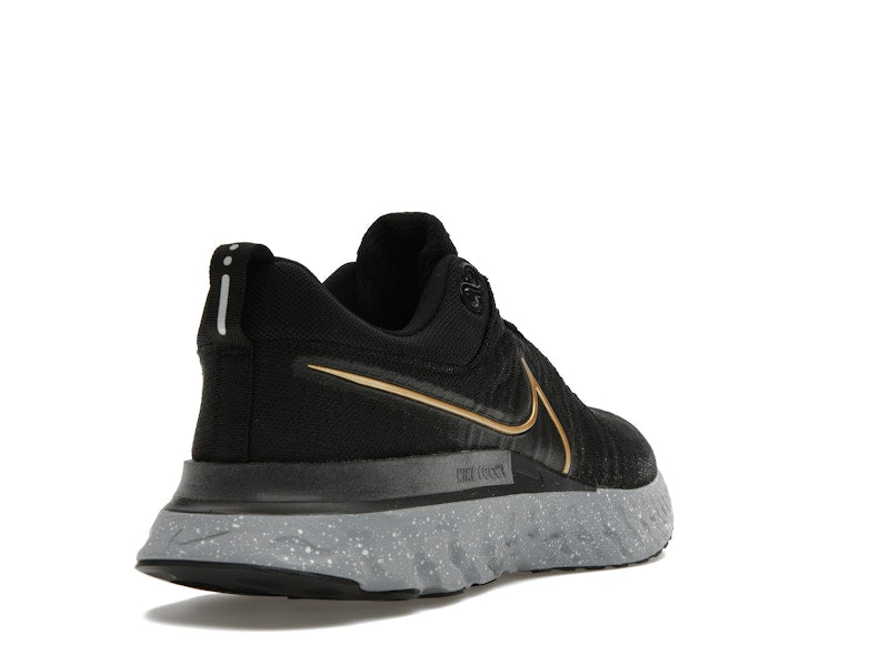 Nike React Infinity Run Flyknit 2 Black Gold