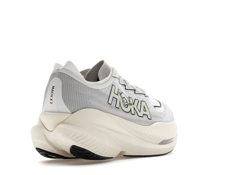 Hoka One One Mach X 2 White Cosmic Grey