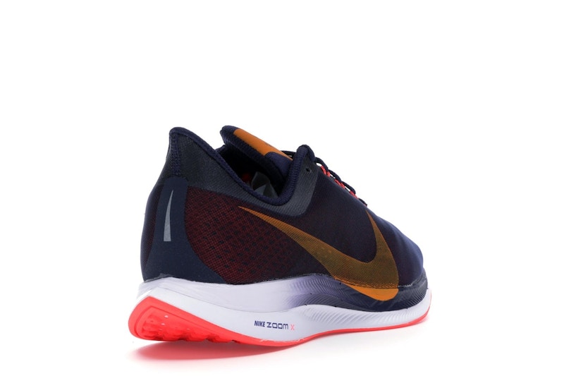 Nike Zoom Pegasus 35 Turbo Blackened Blue Orange Peel