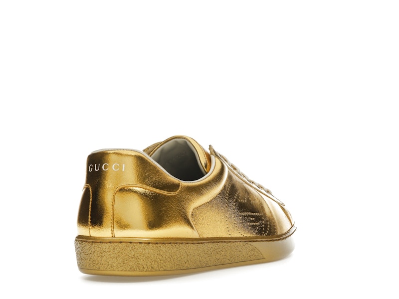 Gucci Ace Metallic Gold