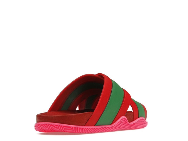 Gucci Web Slide Pink Rubber (Women's)