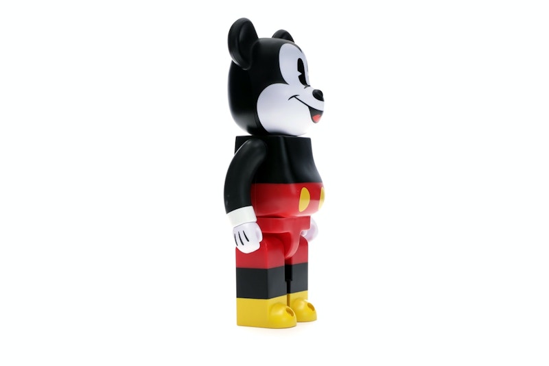 Bearbrick Mickey Mouse 400% Black