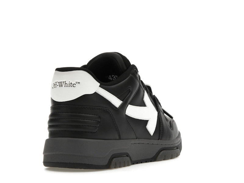OFF-WHITE Out Of Office OOO Low Tops Black Grey White FW23