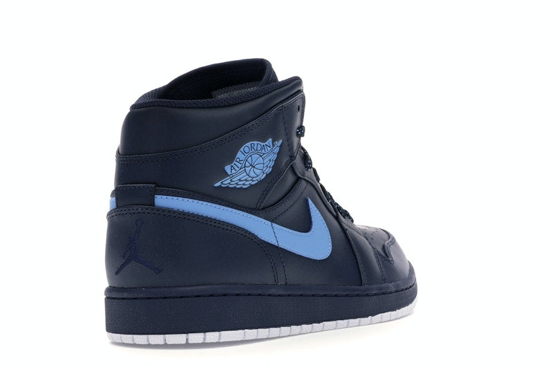 Jordan 1 Retro Mid Obsidian University Blue