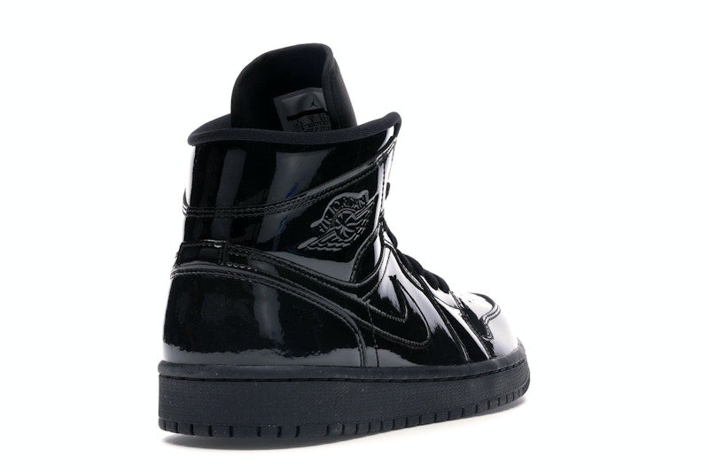 Jordan 1 Mid SE Triple Black Patent (Women's)