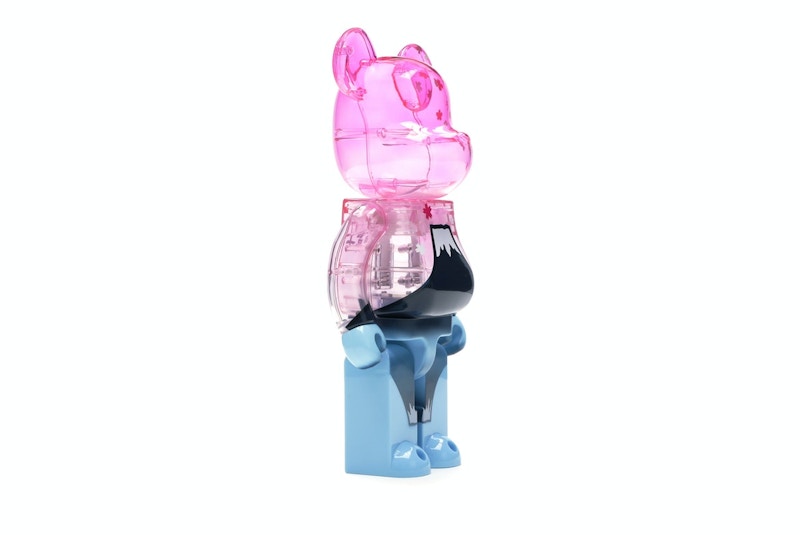 Bearbrick Inverted Mt. Fuji 400% Pink/Blue