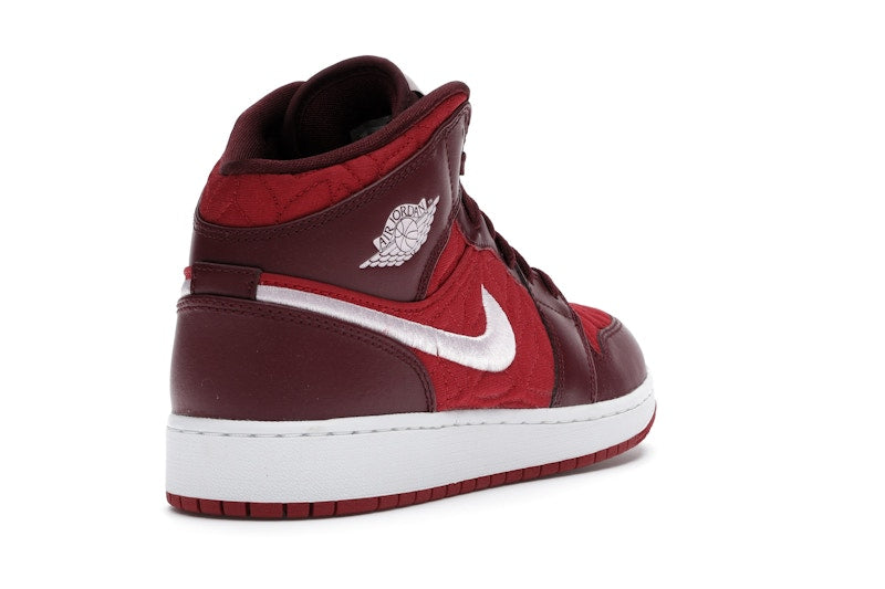 Jordan 1 Mid SE Red Quilt (GS)