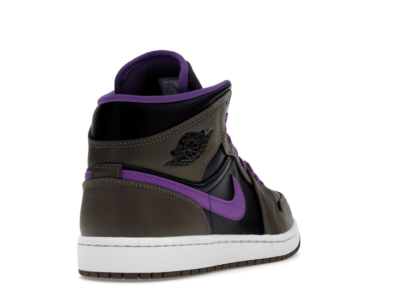 Jordan 1 Mid Purple Mocha