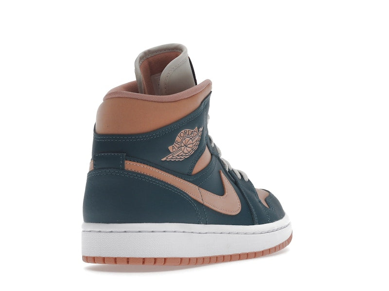 Jordan 1 Mid Dark Teal Green (Women's)