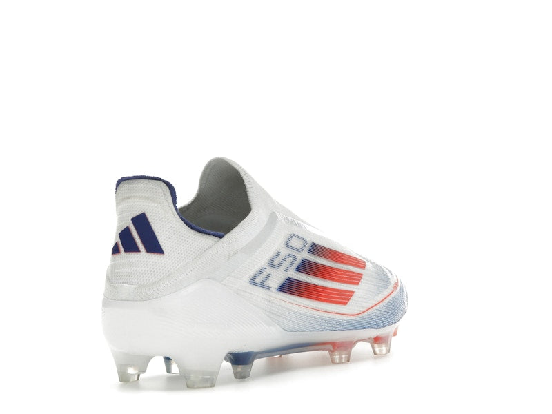 adidas F50 Elite Laceless FG Cloud White Solar Red Lucid Blue