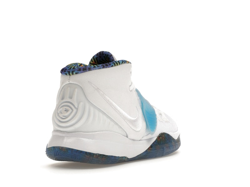 Nike Kyrie 6 White Sapphire Crimson (GS)