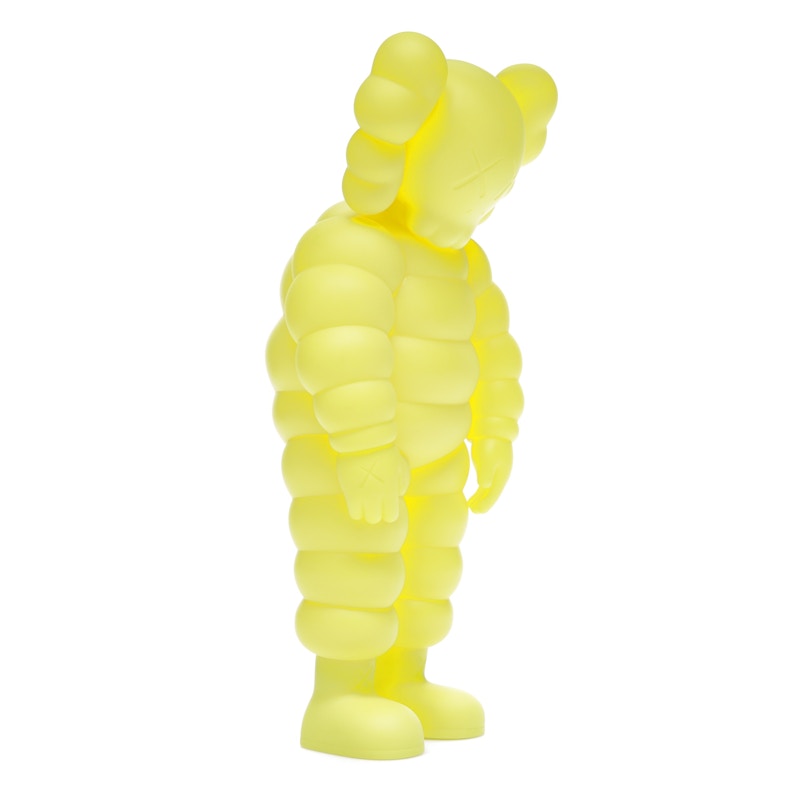KAWS What Party Vinyl Figure Yellow