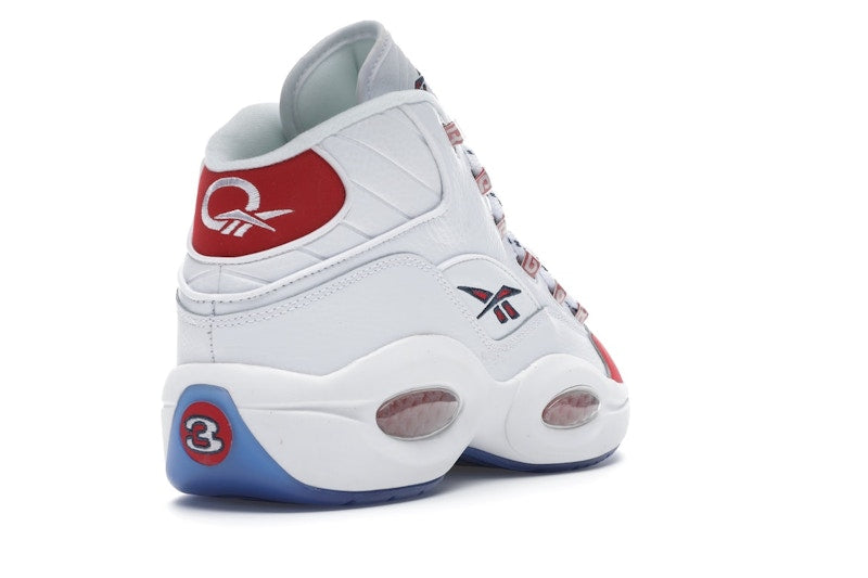 Reebok Question Mid Red Toe 25th Anniversary