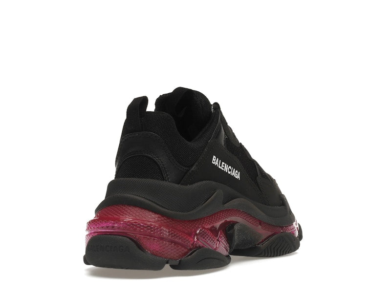 Balenciaga Triple S Clear Sole Neon Pink (Women's)