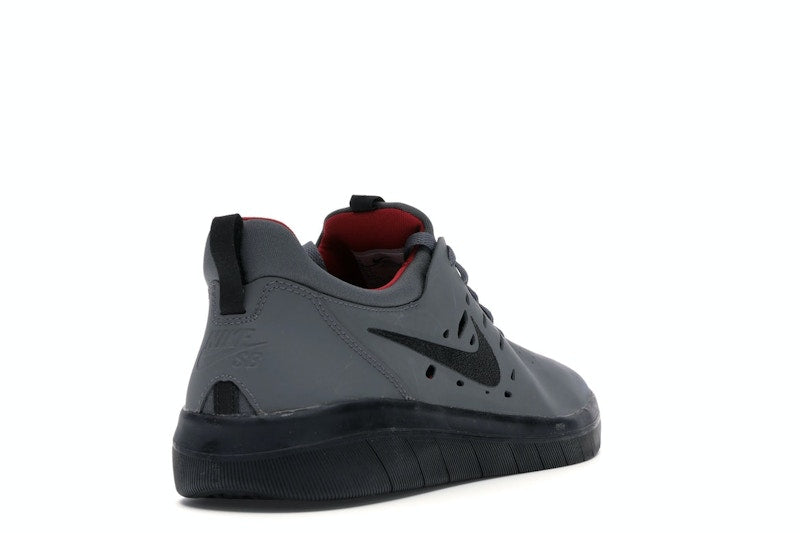 Nike SB Nyjah Free Dark Grey Gym Red Black