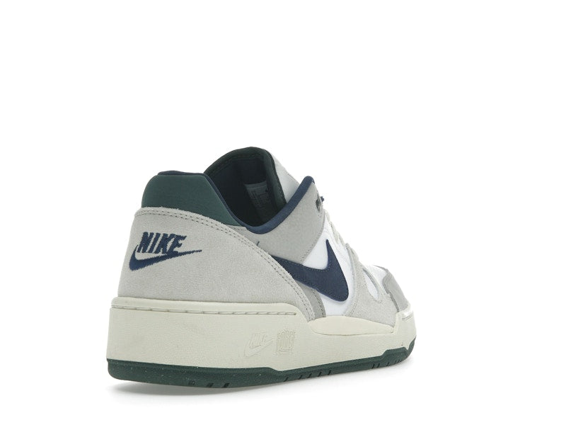Nike Full Force Low White Midnight Navy Green