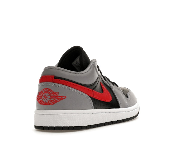 Jordan 1 Low Cement Grey Fire Red (Women's)