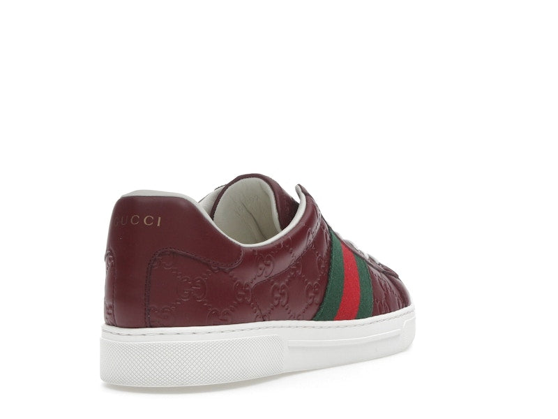 Gucci Ace Web Red Rosso Ancora