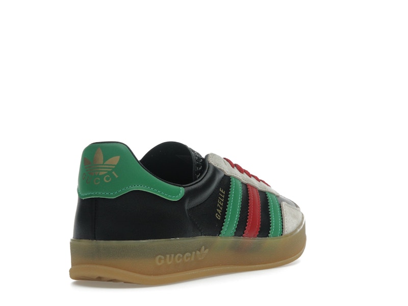 adidas x Gucci Gazelle Black Green Red