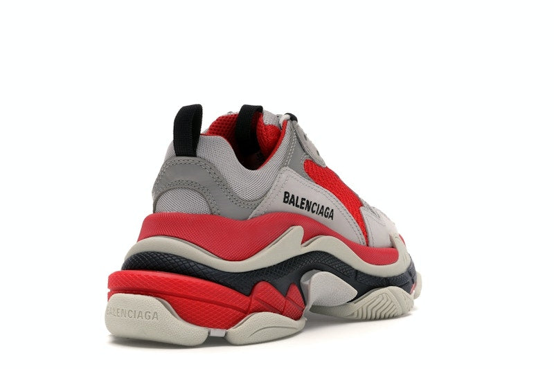 Balenciaga Triple S Red Grey (Women's)