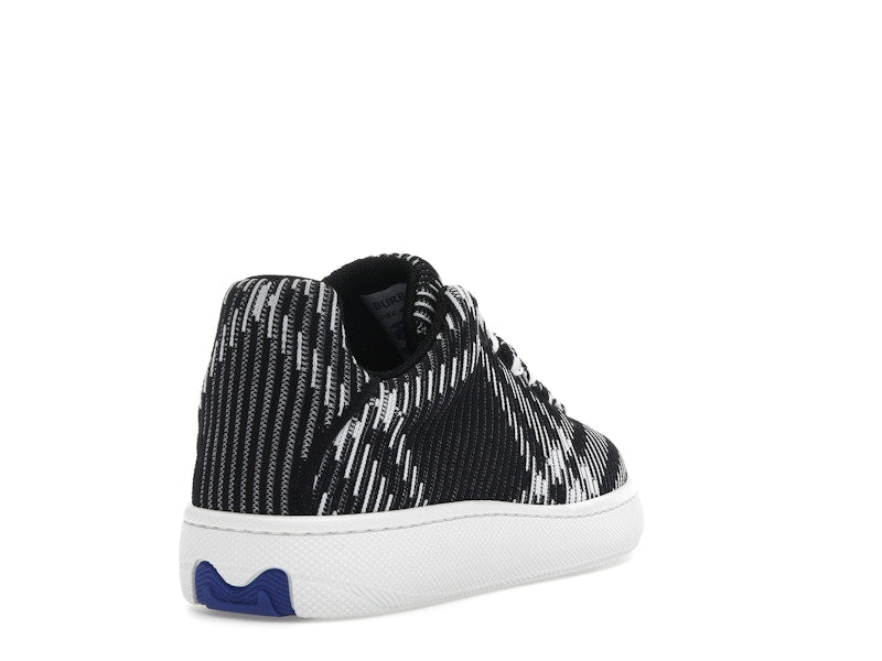 Burberry Check Knit Box Sneaker Black White (Women's)