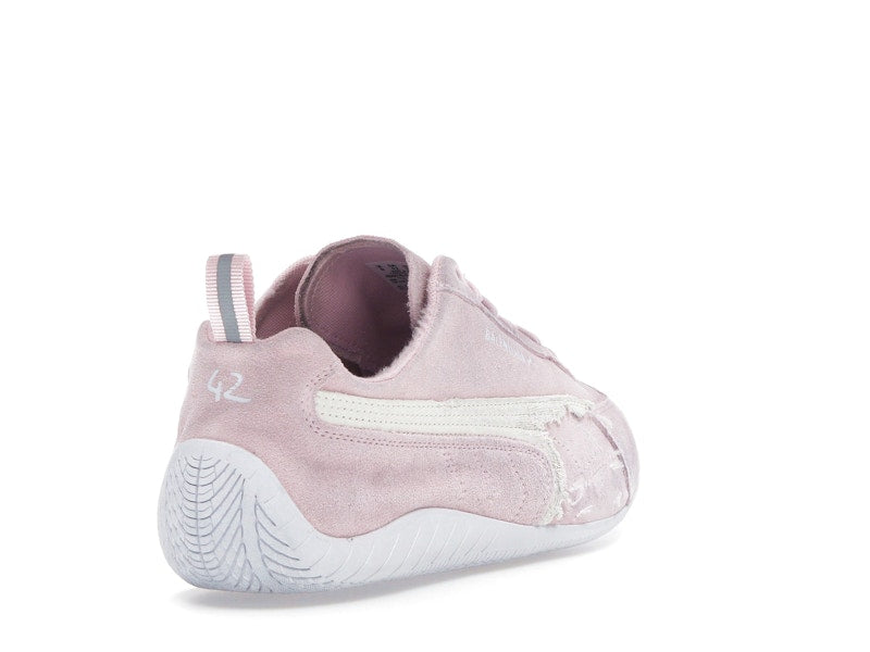 Balenciaga x Puma Speedcat Suede Distressed Pink White