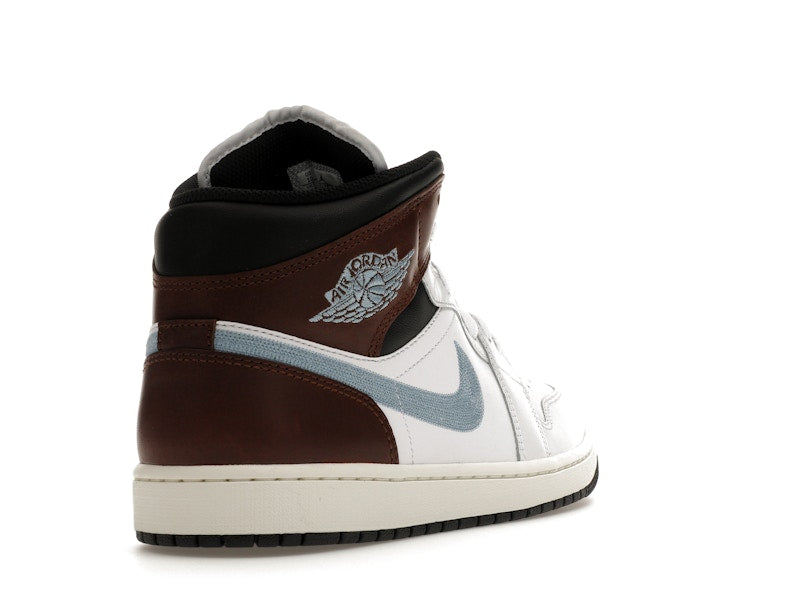 Jordan 1 Mid SE Brown Blue Grey