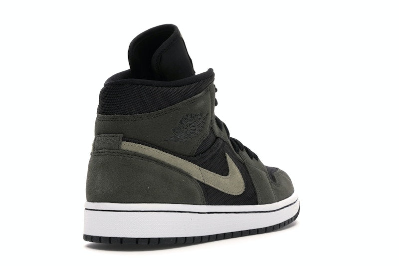 Jordan 1 Mid Military Olive (Women's)