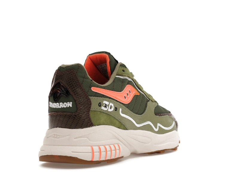 Saucony 3D Grid Hurricane Maybe Tomorrow Tortoise