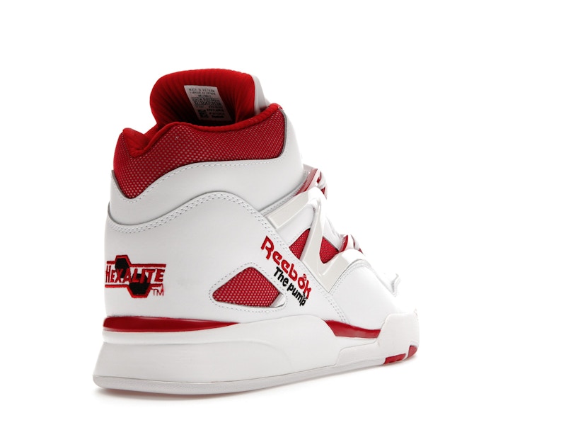 Reebok Pump Omni Zone II White Vector Red