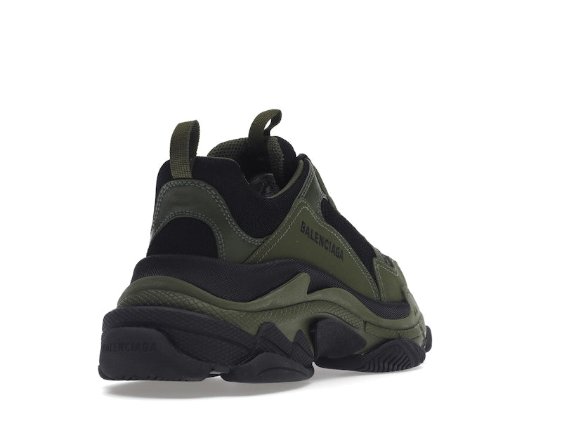 Balenciaga Triple S Dark Green Black