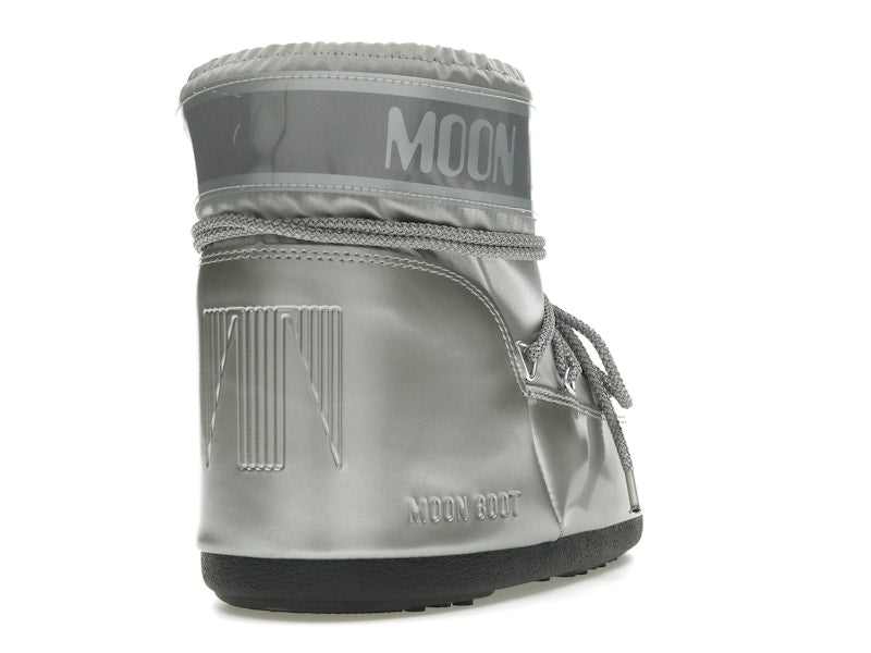 Moon Boot Icon Low Boot Glance Silver