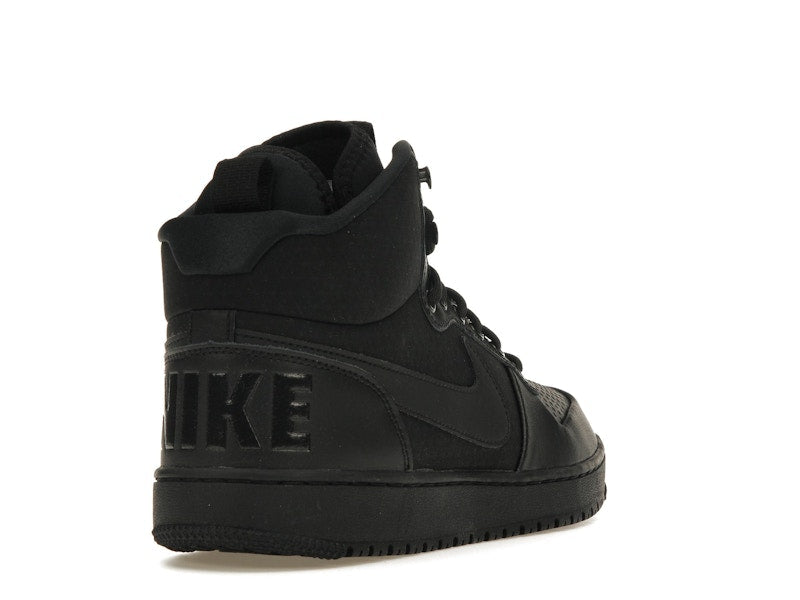 Nike Court Borough Mid Winter Triple Black