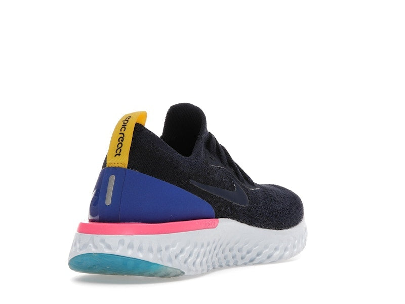Nike Epic React Flyknit College Navy (Women's)